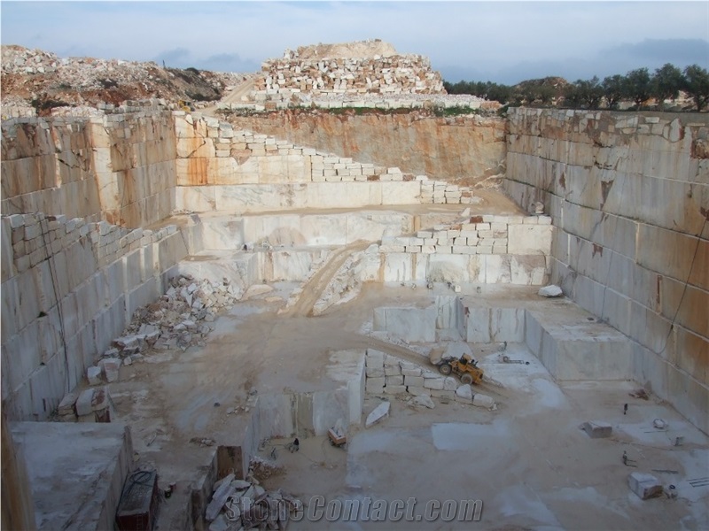 Branco Estremoz Marble Quarry