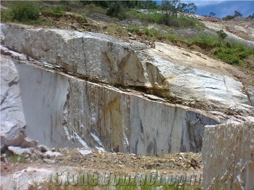 Bianco Romano Granite Quarry