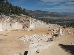 Emelas Beige Marble Quarry