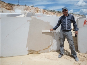 Ankara Beige Marble Quarry