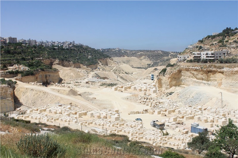Zena Quarry - Jerusalem Gold Limestone (Halila Gold Limestone)