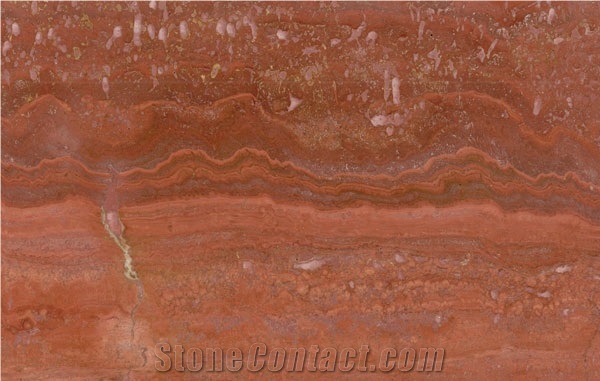 Azarshahr Red Travertine Quarry