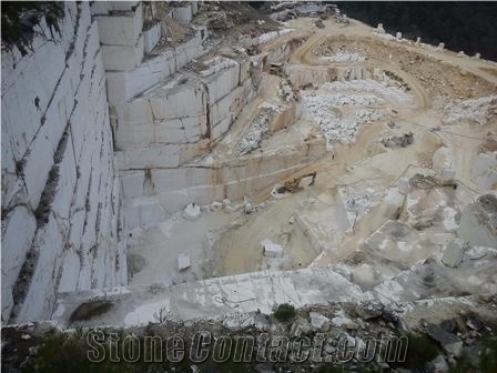 Saliara Thassos Waterfall Marble Quarry