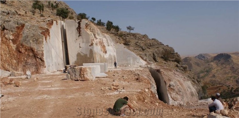 Fossil Beige Marble Elbistan Quarry