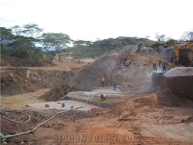 Nero Assoluto Zimbabwe- Zimbabwe Absolute Black Granite Nyamakope Quarry