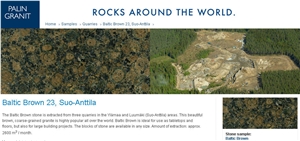 Baltic Brown Granite Quarry 23, Suo-Anttila