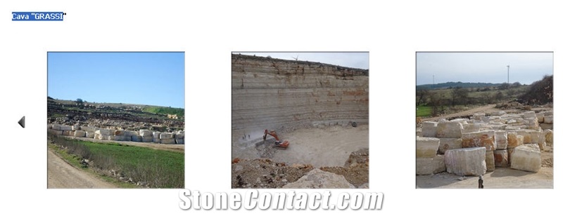 Cava Grassi Serpeggiante Chiaro Marble Quarry