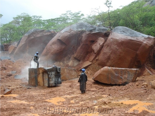 Nero Assoluto Zimbabwe Nyamakope Quarry- Nero Assoluto Granite