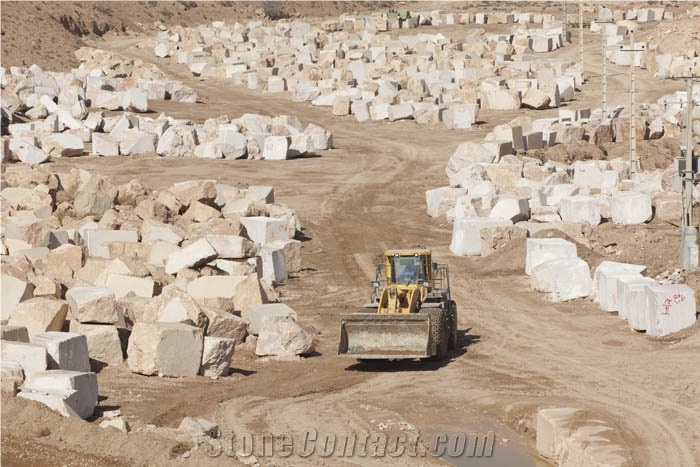 Kara Dehbid Beige Marble Quarry