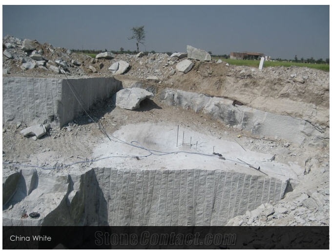 China White Granite Quarry