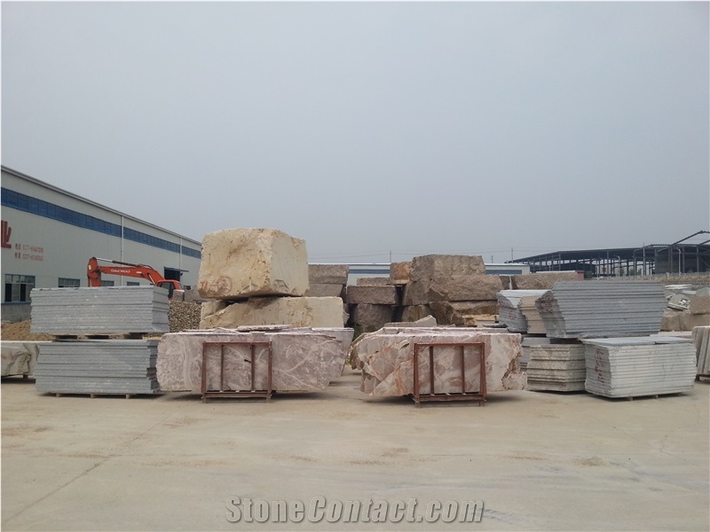 China Yellow Limestone Quarry
