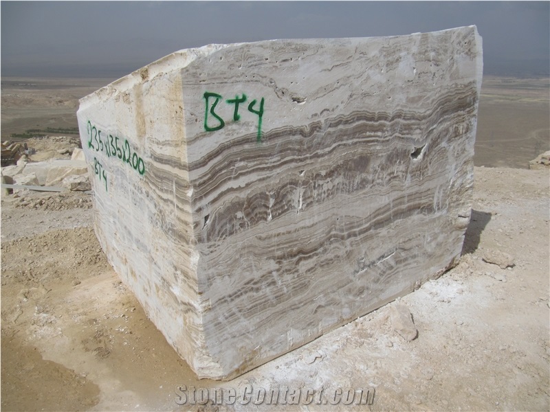 New White Tra-Onyx Quarry