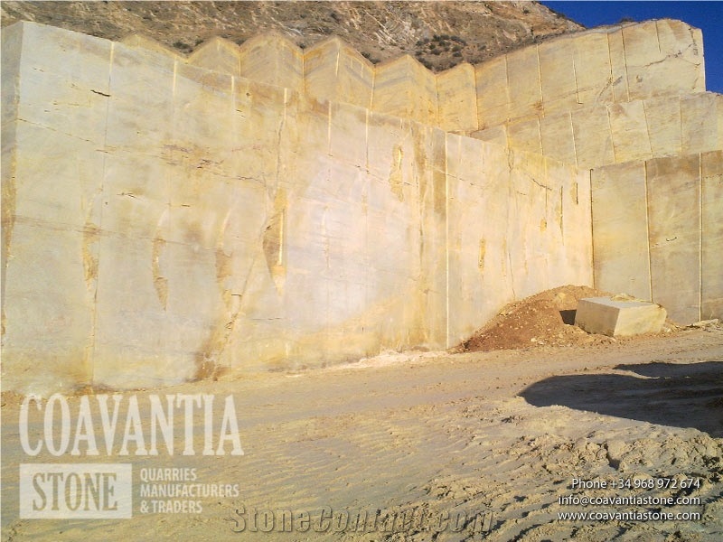 Yellow Marble Amarillo Triana Quarry