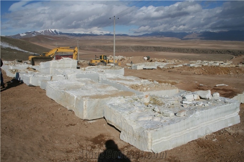 Iran White Onyx Salmas Quarry