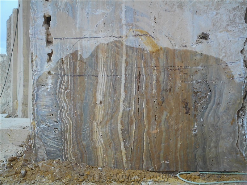 Turkey Tiger Onyx Quarry