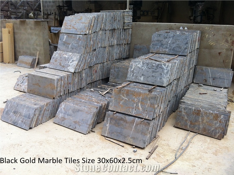 Michaelangelo Marble - Black Gold Marble Quarry