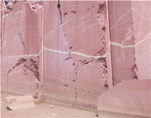 Rosso Laguna Marble Quarry