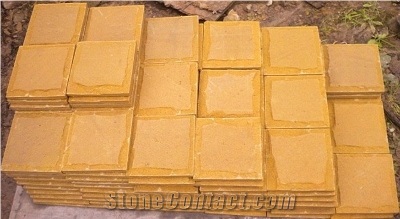 China Yellow Sandstone Quarry