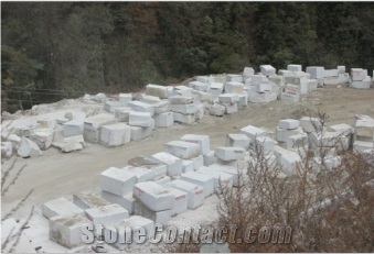 China Han White Marble Quarry