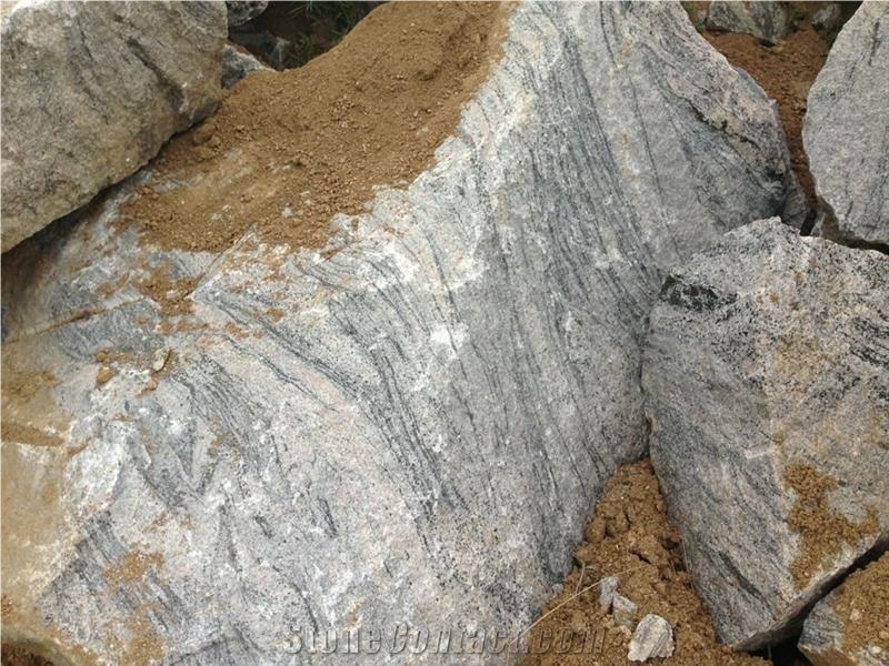 Grey Juparana Granite Quarry