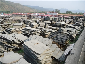 Mongolia Black Basalt Quarry