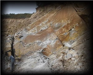 Beige Pirineo Sandstone Quarry- Pyrenean Beige