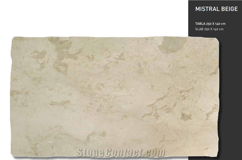 Mistral Beige Marble and Crema Baltico Marble Quarry