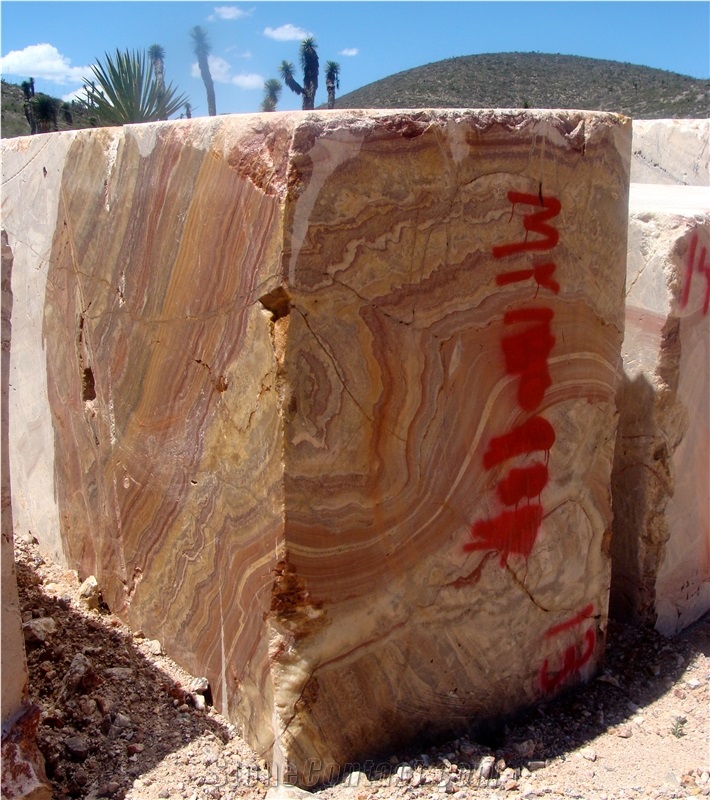 Red Breccia Onyx Quarry
