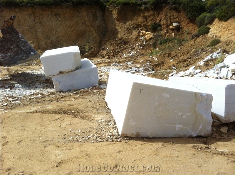 Naxos White Marble Quarry
