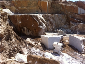 Naxos White Marble Quarry
