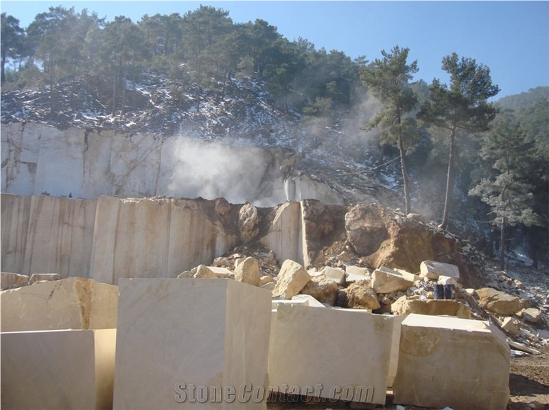 Giallo Anticato Marble Quarry