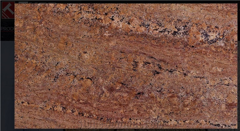 Juparana Bordeaux Granite Quarry