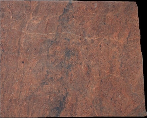 Abstract Brown Granite Slab