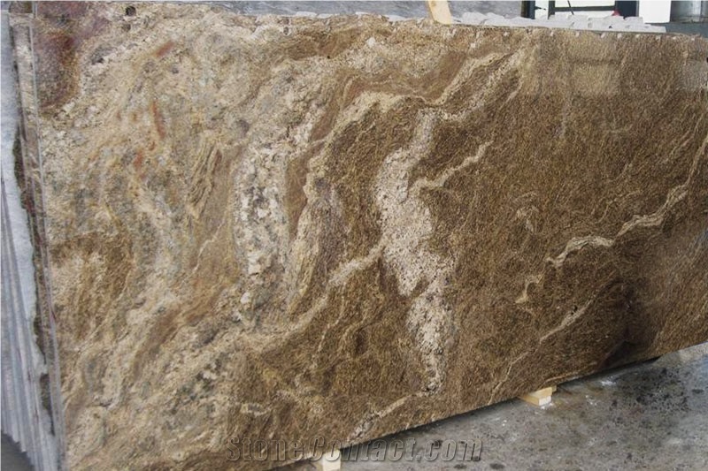 African Mogano Granite Slab