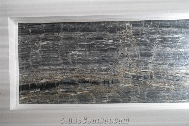 Alpine Grey Marble Slab