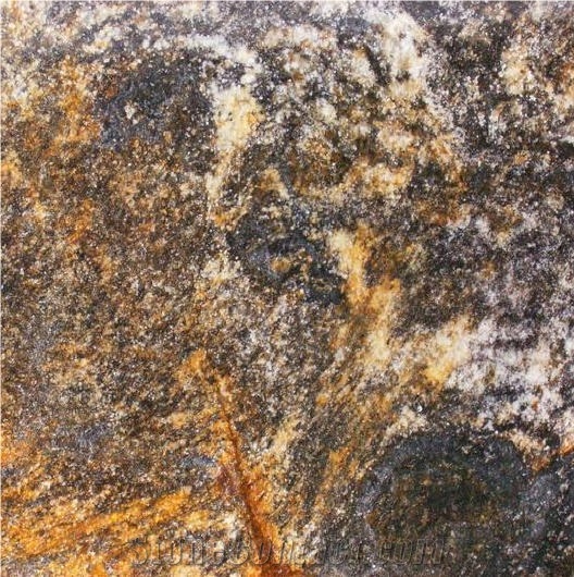 Amber Storm Granite Tile