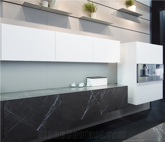 Anthracite Black Marble Finished Product