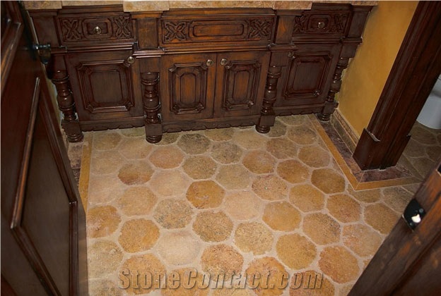 Antique Travertine Finished Product