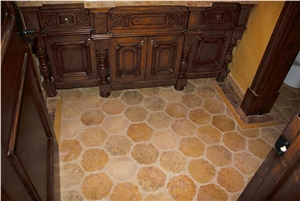 Antique Travertine Finished Product