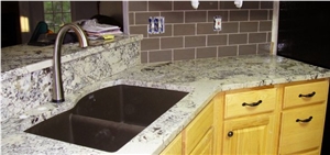 Arctic Gold Granite Finished Product