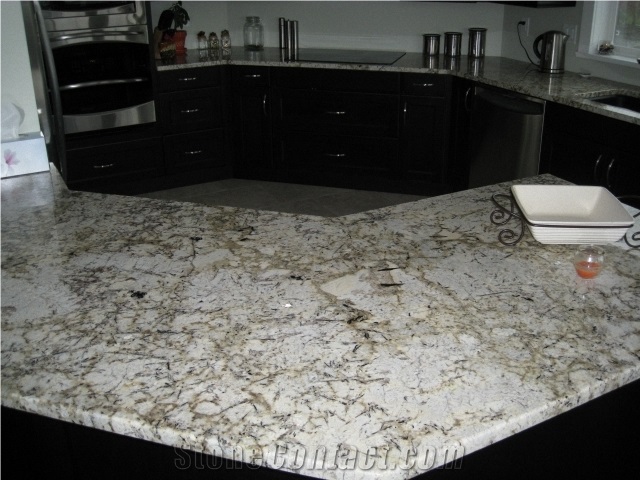 Arctic Gold Granite Finished Product