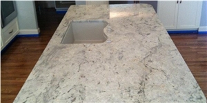 Aspen White Granite Finished Product