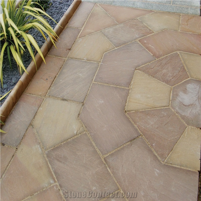Autumn Brown Sandstone Finished Product