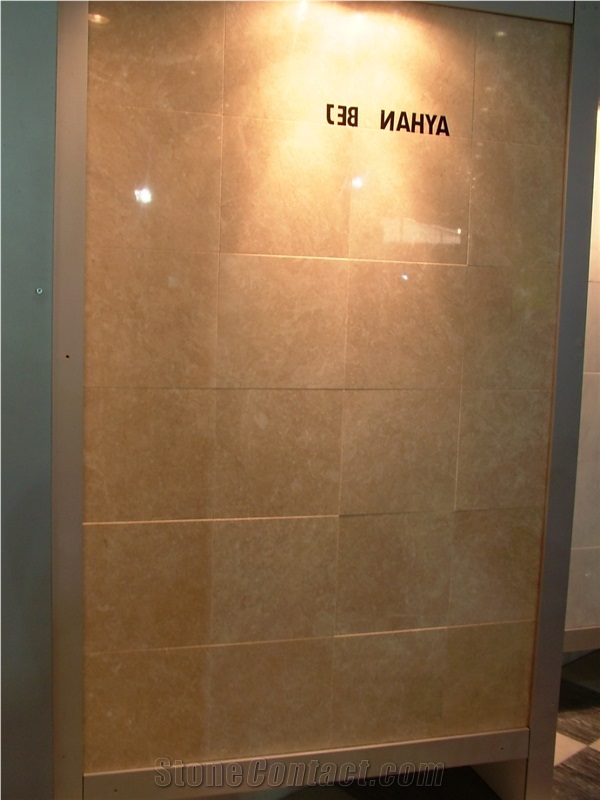 Ayhan Beige Marble Finished Product
