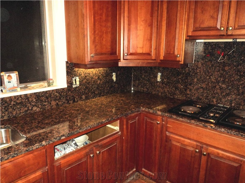 Baltic Brown ED Granite Finished Product