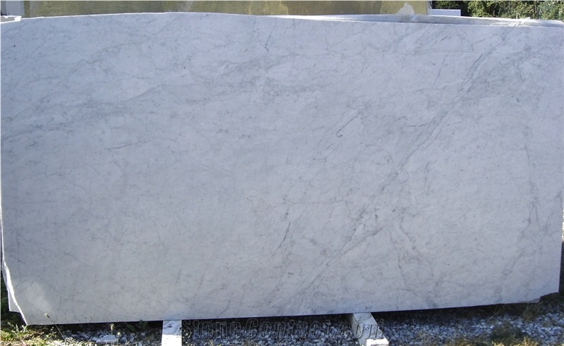Bianco Carrara D Marble Slab