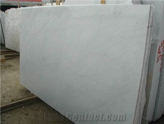 Bianco Carrara Unito C Marble Slab