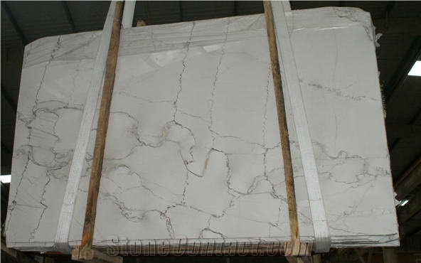 Bianco Picasso Marble Slab