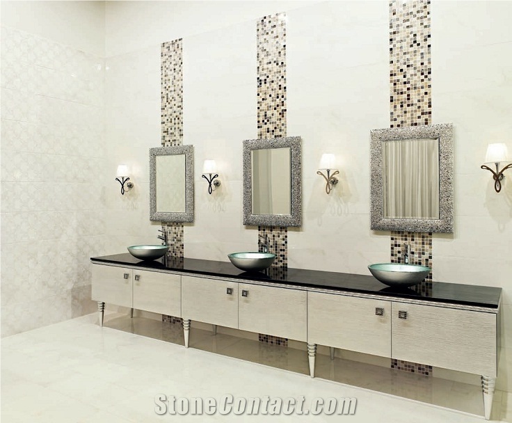 Bianco Spino Marble Finished Product