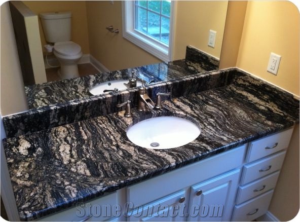 Black Cosmic Granite Finished Product